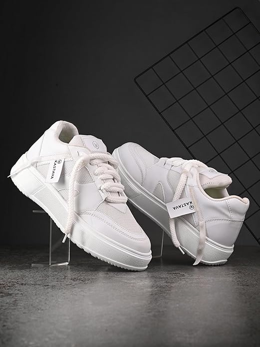 Men's White Casual Sneakers