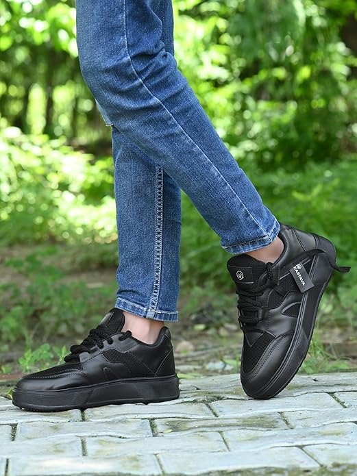 Men's Black Casual Sneakers