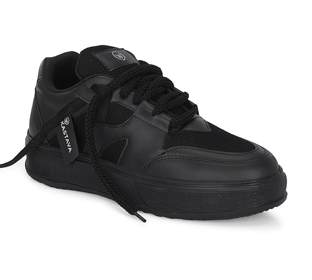 Men's Black Casual Sneakers