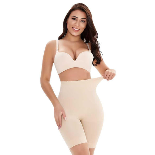 4 - in - 1 Shaper - Quick Slim Shape Wear Tummy, Back, Thighs, Hips - Black/Efffective Seamless Tummy Tucker - OSAK ENTERPRISES