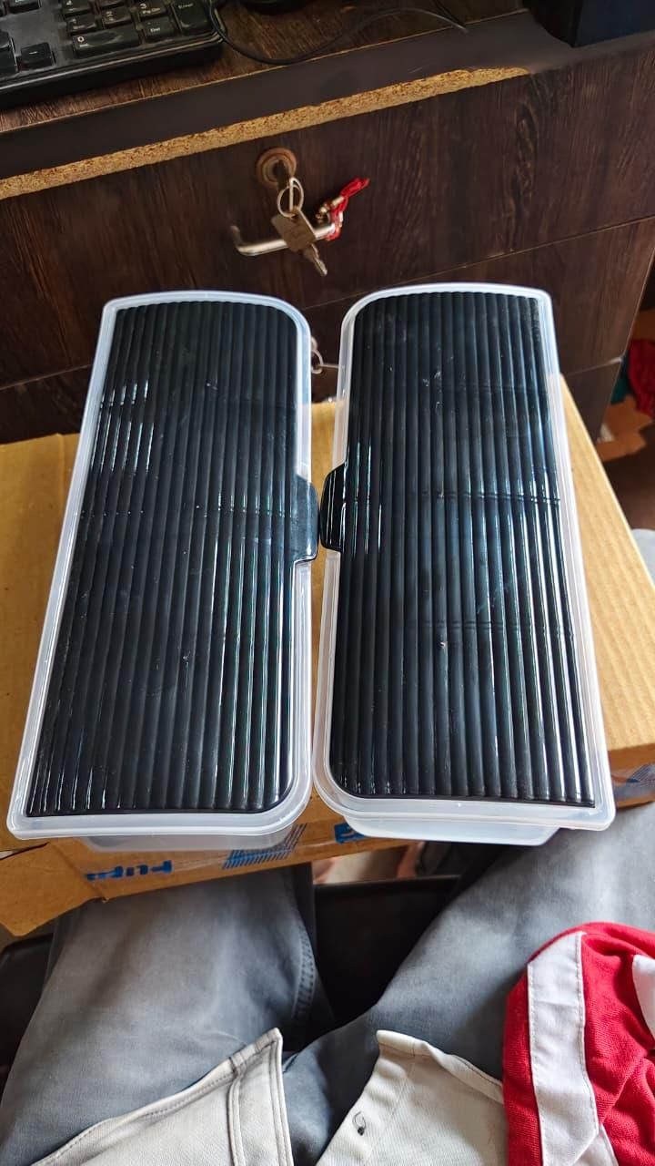 4 - in - 1 Spice Vault with Measuring Spoons and Airtight Lid Pack of 2 - OSAK ENTERPRISES