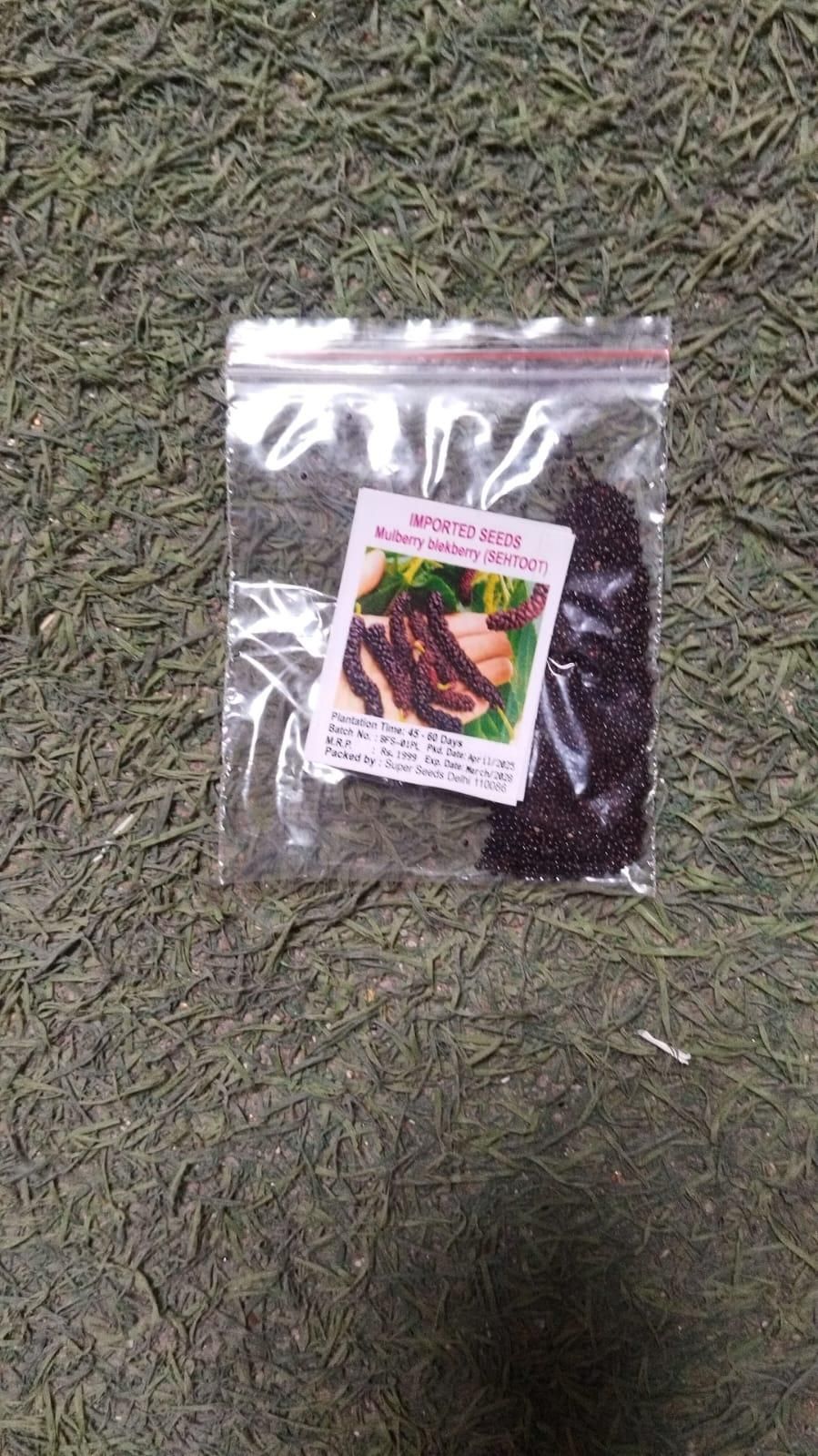 Mulberry Blackberry Fruit Mix Seeds