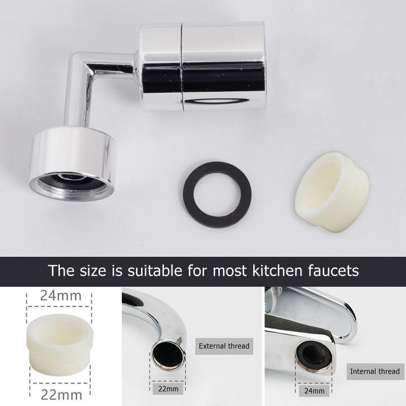 720 Degree Rotating Bathroom Tap - OSAK ENTERPRISES