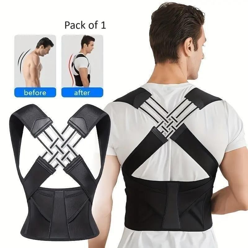Adjustable Back Posture Corrector/ Slouching Relieve Pain Belt Women Men - OSAK ENTERPRISES