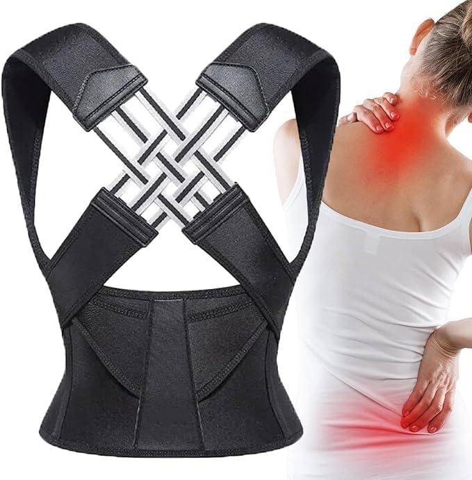 Adjustable Back Posture Corrector/ Slouching Relieve Pain Belt Women Men - OSAK ENTERPRISES
