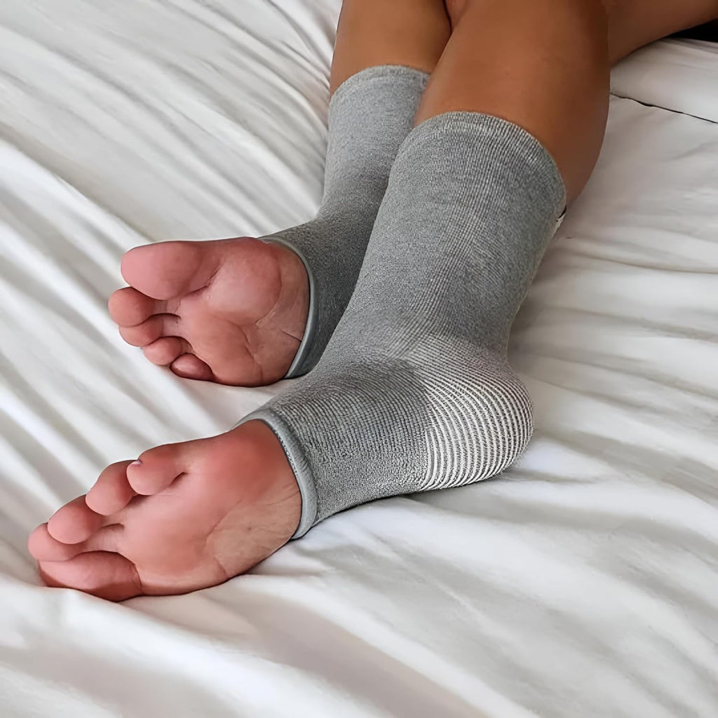 Ankle Brace Support Sleeve | Compression Socks for Plantar Fasciitis, Arch Support & Achilles Tendon Swelling - OSAK ENTERPRISES