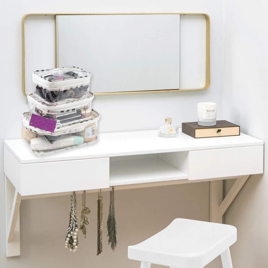 Bag - Multipurpose Jewelry Organizers Pouch ( Set of 3 ) - OSAK ENTERPRISES