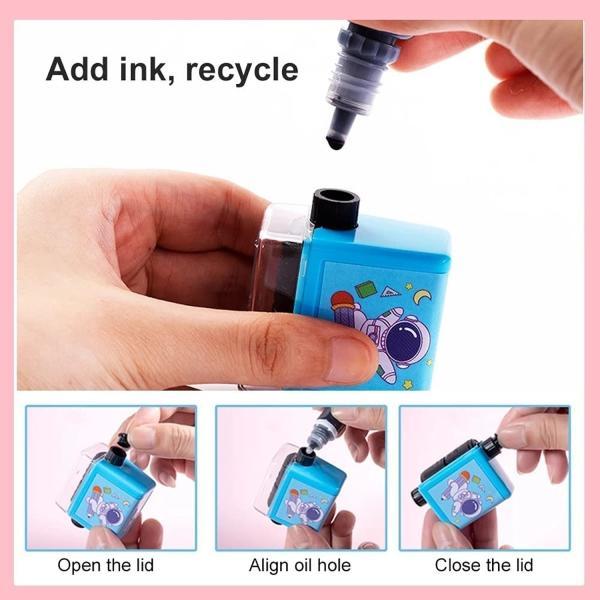 Birud Addition Stamps for Kids, Roller Design Teaching Stamp, Math Stamps Practice Tools - OSAK ENTERPRISES