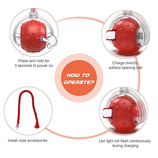 Cat Ball Toy, Electric Automatic Cat Toy for Home Cats (Multicolor) - OSAK ENTERPRISES