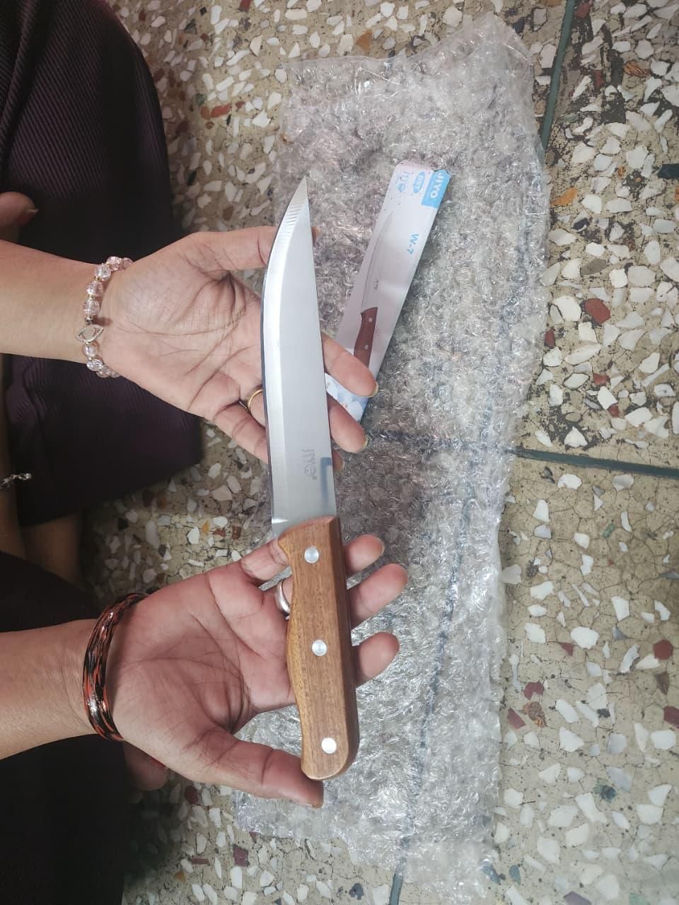 Chef Knife Rosewood Handle Stainless Steel Kitchen Knife - OSAK ENTERPRISES