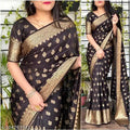 Banarasi Silk Saree With Blouse For Women