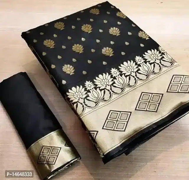 Elegant Jacquard Printed Saree for Women