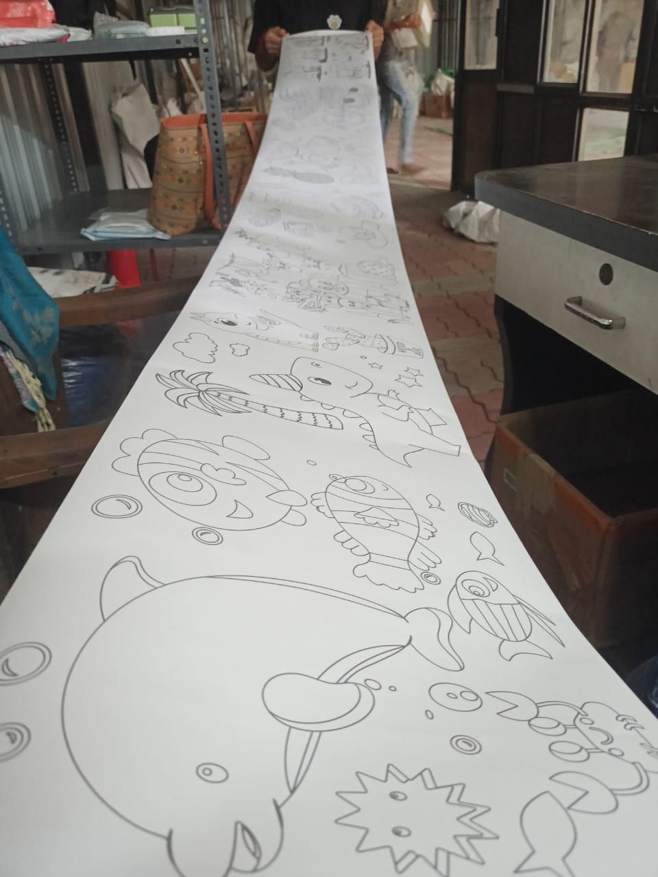 DIY Painting Drawing Paper Roll - OSAK ENTERPRISES