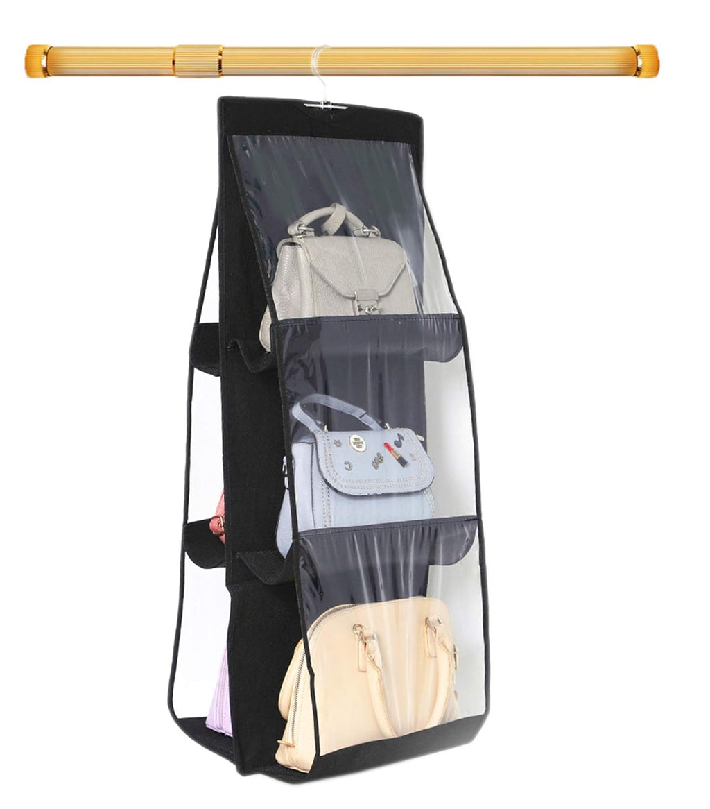 Foldable Handbag Storage 6 Pocket Organizer - OSAK ENTERPRISES