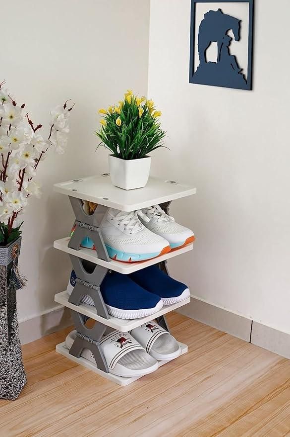 Foldable Space Saving Shoes Rack 3 Layer - OSAK ENTERPRISES