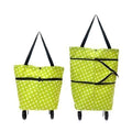 Folding Shopping Bag with Wheels Foldable Shopping Cart Reusable Shopping Bag - OSAK ENTERPRISES