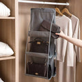 Hanging Handbag Organizer Storage Bag Wardrobe Closet for Purse, Clutch Pack of 2 - OSAK ENTERPRISES