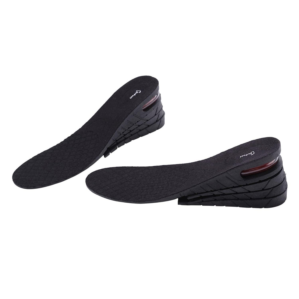 Height Increase Insole Heel Raisers Orthotic Insoles Adjustable Elevator Lift Kit Shoe Lifts - OSAK ENTERPRISES