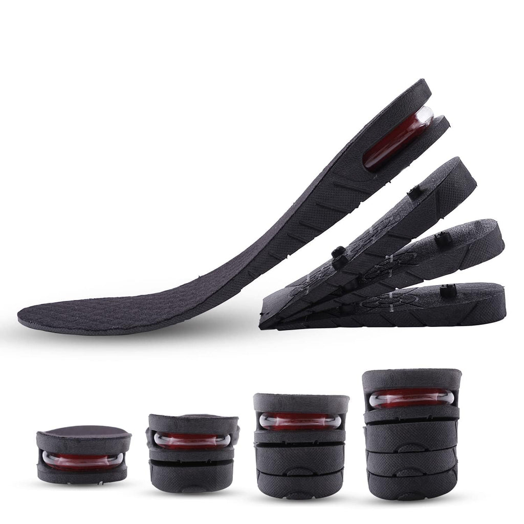 Height Increase Insole Heel Raisers Orthotic Insoles Adjustable Elevator Lift Kit Shoe Lifts - OSAK ENTERPRISES