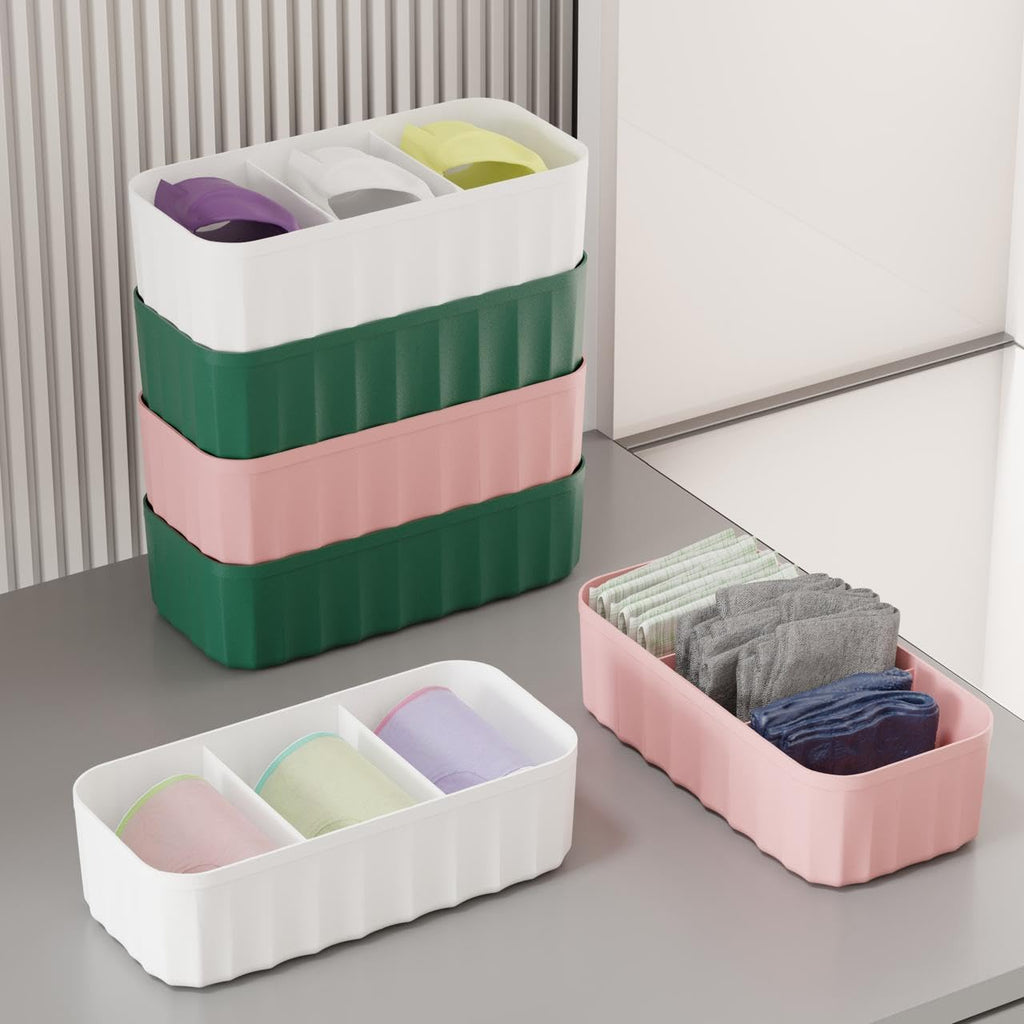 Innerwear Organizer For Wardrobe Organizer For Clothes ( Pack Of 2 ) - OSAK ENTERPRISES