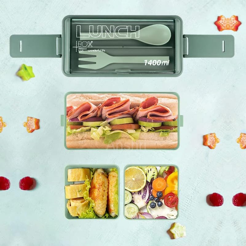 Lunch Box Comes with 3 Detachable Box - OSAK ENTERPRISES