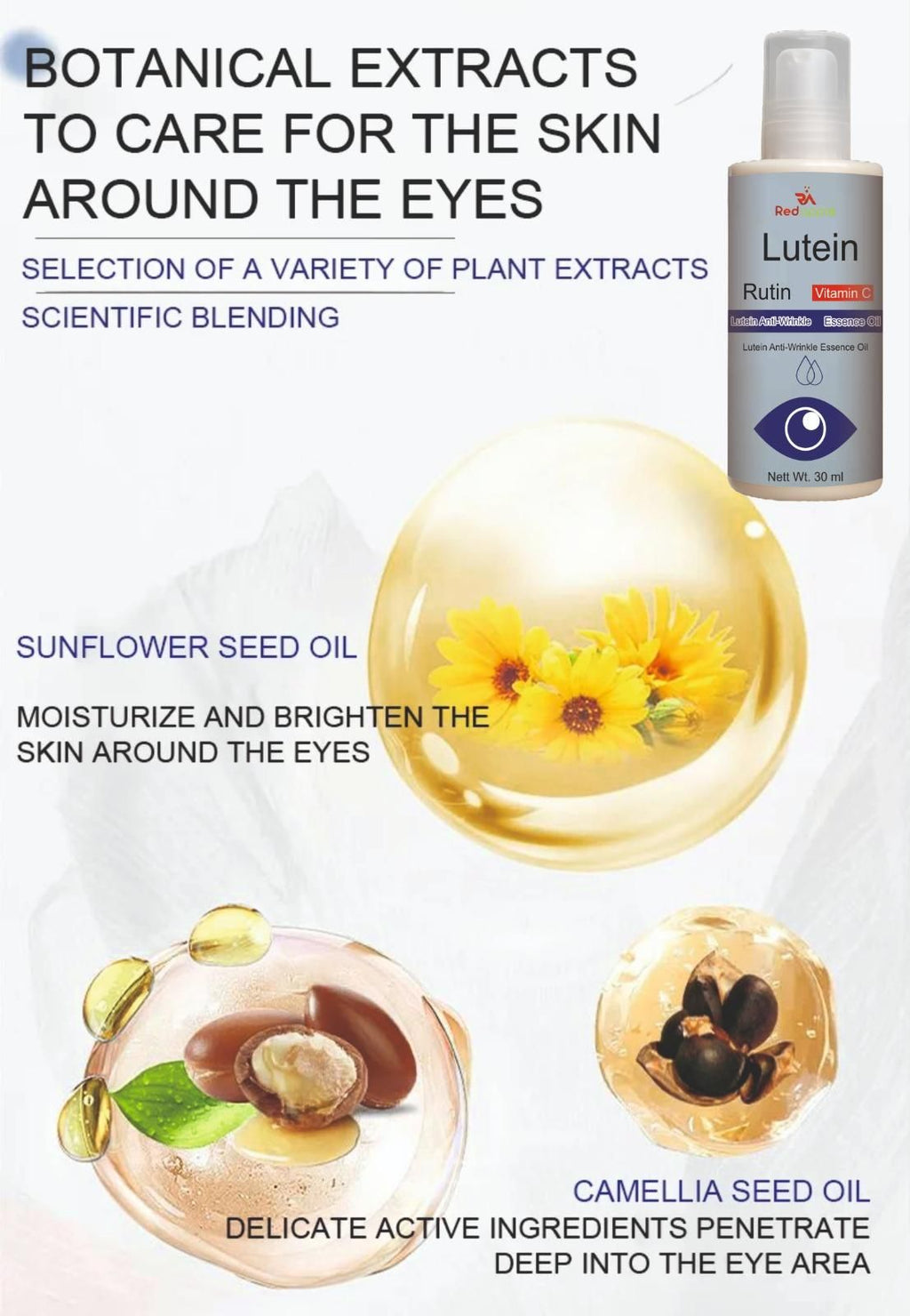 Lutein Anti Wrinkle Essence Oil 60 ml Pack of 2 - OSAK ENTERPRISES