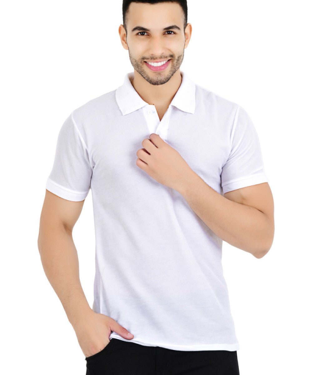 Men Solid Polo Neck Multicolor T-Shirt Pack of 4 - OSAK ENTERPRISES