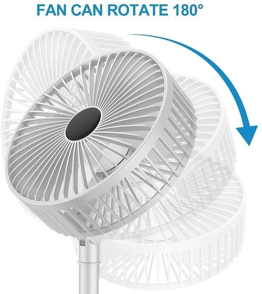 Powerful Rechargeable High Speed Table Desk Fan - OSAK ENTERPRISES
