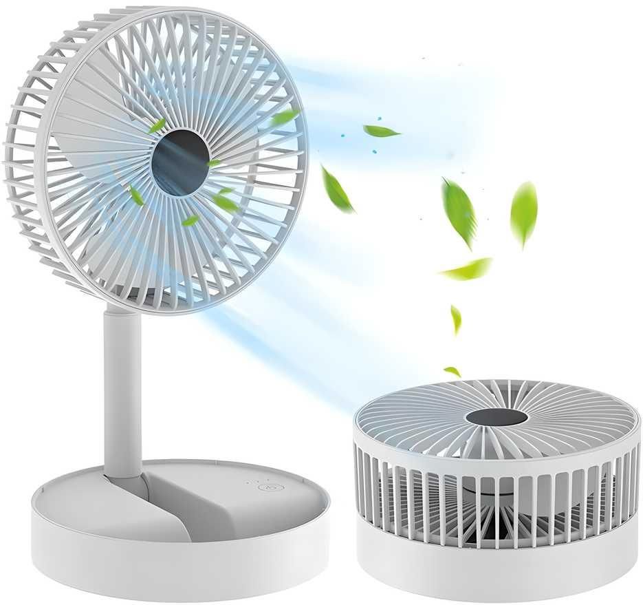 Powerful Rechargeable High Speed Table Desk Fan - OSAK ENTERPRISES