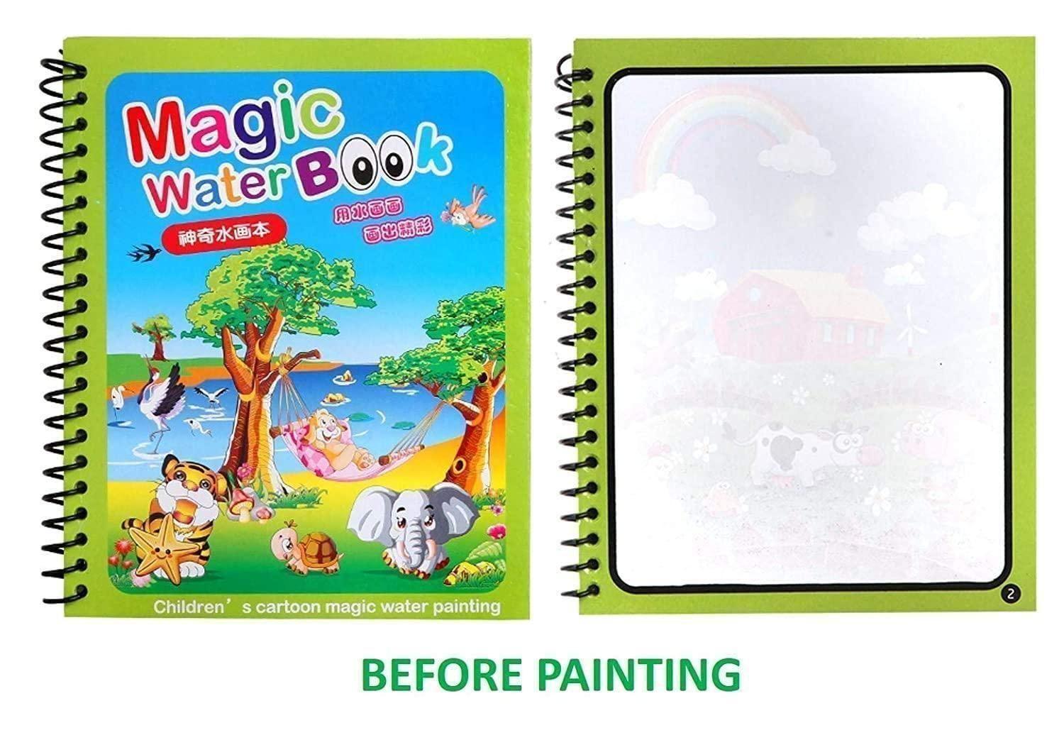 Reusable Magic Water Painting Book - OSAK ENTERPRISES