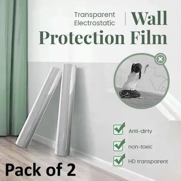 Self - Adhesive Transparent Electrostatic Wall Protection Film Buy 1 Get 1 Free - OSAK ENTERPRISES