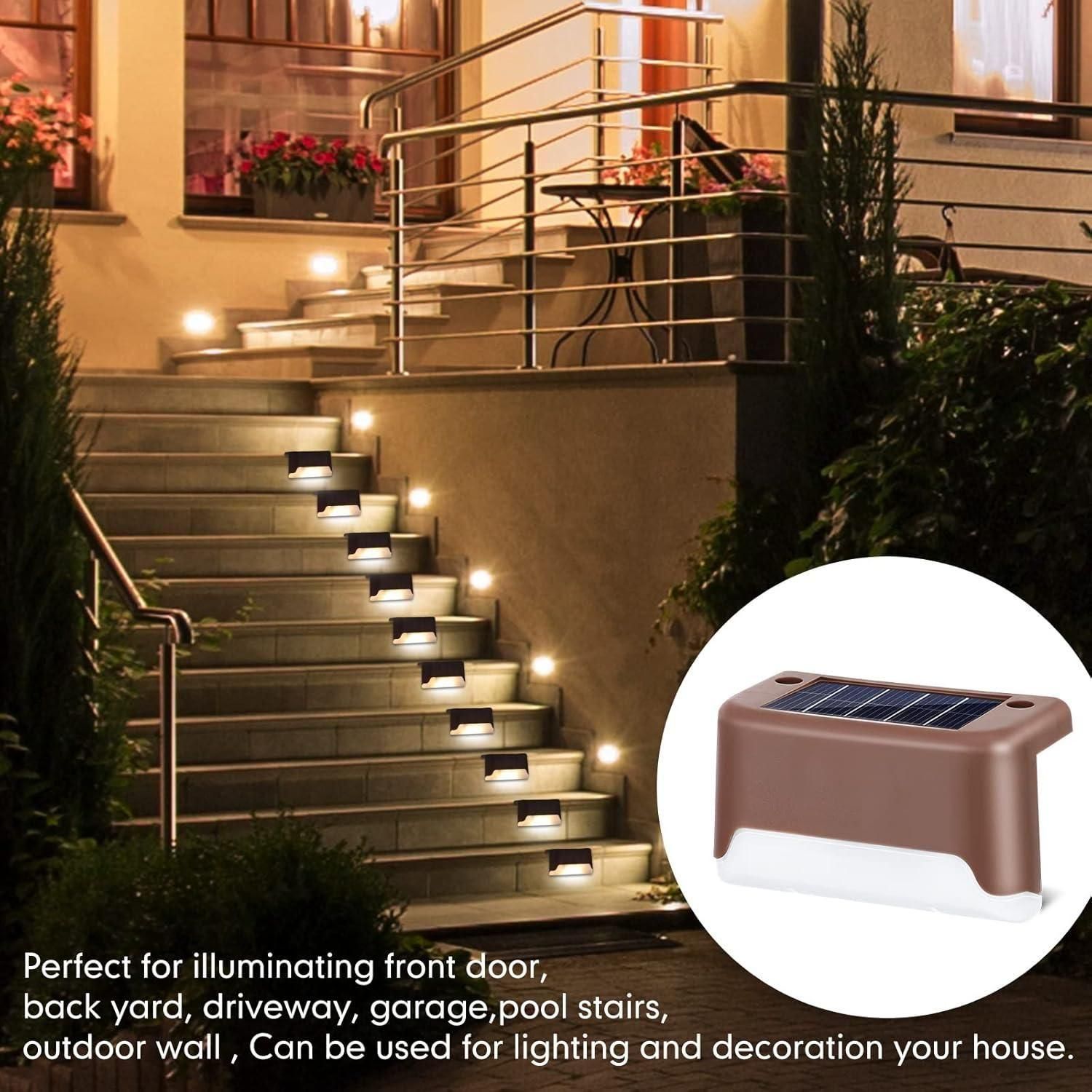 Solar Deck Lights Outdoor - OSAK ENTERPRISES