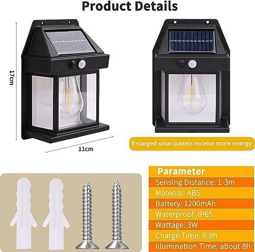 Solar Light Outdoor Wall Light - OSAK ENTERPRISES