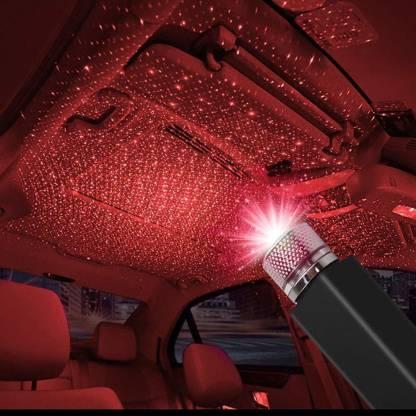 Star Decoration Light, 12V LED Car Atmosphere Lamp, 360 degree Rotation Use for USB Disco Light/Night Light/Room/Car/Party Decoration Disco Laser light Car Fancy Lights Car Fancy Lights (Black) - OSAK ENTERPRISES