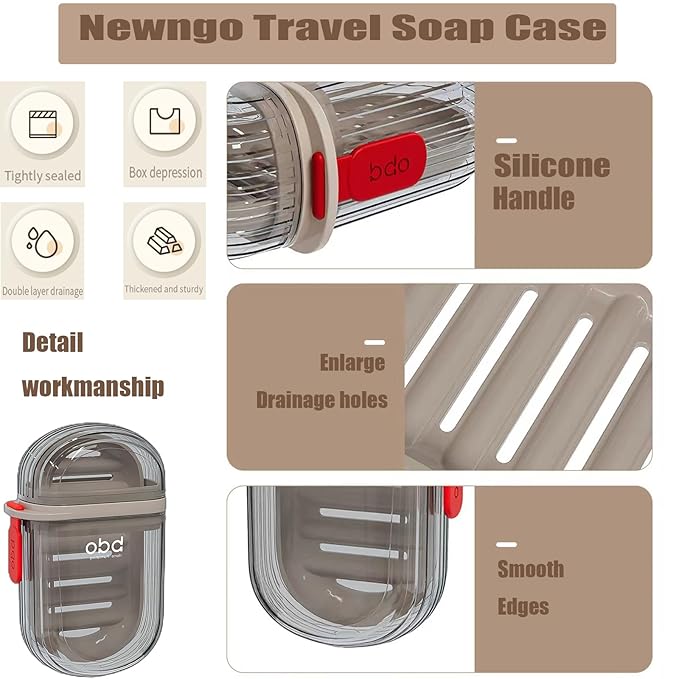 Travel Soap Case,Portable Soap Holder,Travel Soap Container (Pack of - 1 ) - OSAK ENTERPRISES