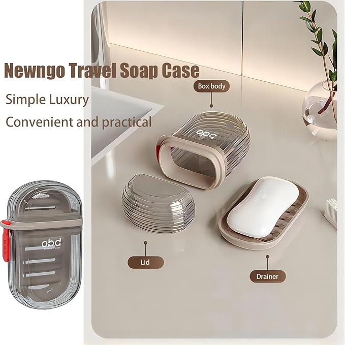 Travel Soap Case,Portable Soap Holder,Travel Soap Container (Pack of - 1 ) - OSAK ENTERPRISES