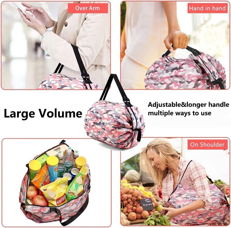 Two Pieces Foldable Shopping Bag - OSAK ENTERPRISES