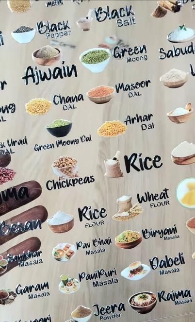 Waterproof Kitchen Spice Jar Label Stickers (Pack of 1 - 60 Stickers) - OSAK ENTERPRISES